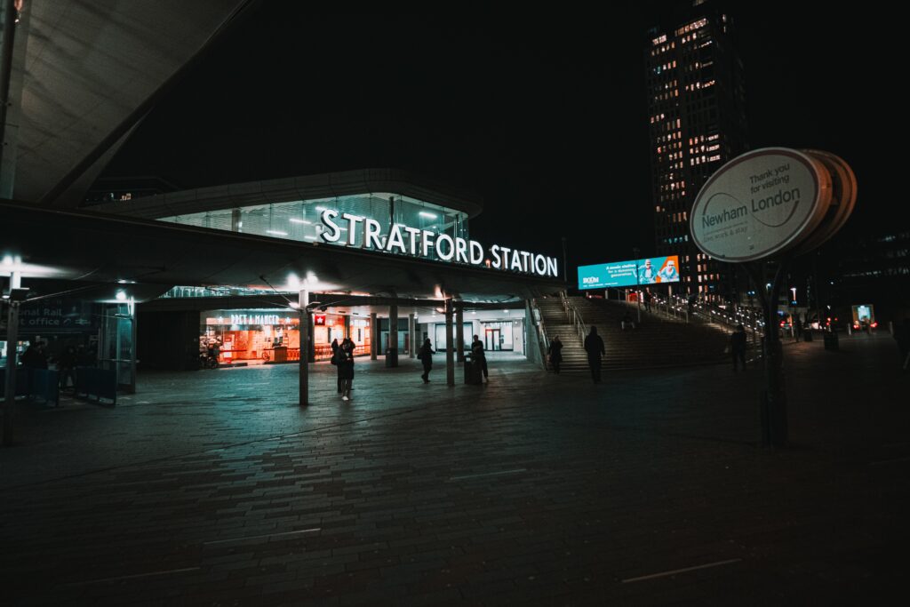 Stratford station, London