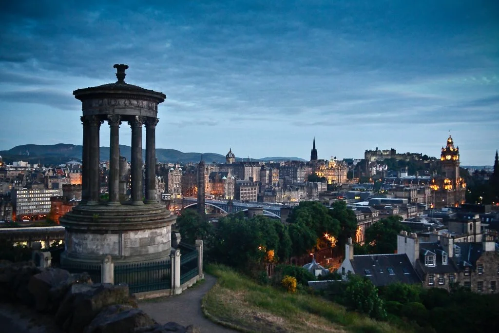 View of Edinburgh City