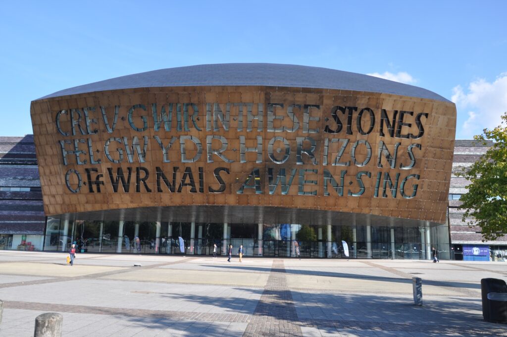 Millennium Centre, Cardiff, Wales, UK