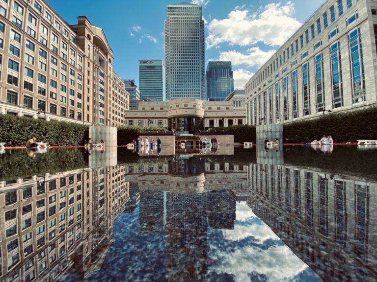 Cabot Square, Canary Wharf, London